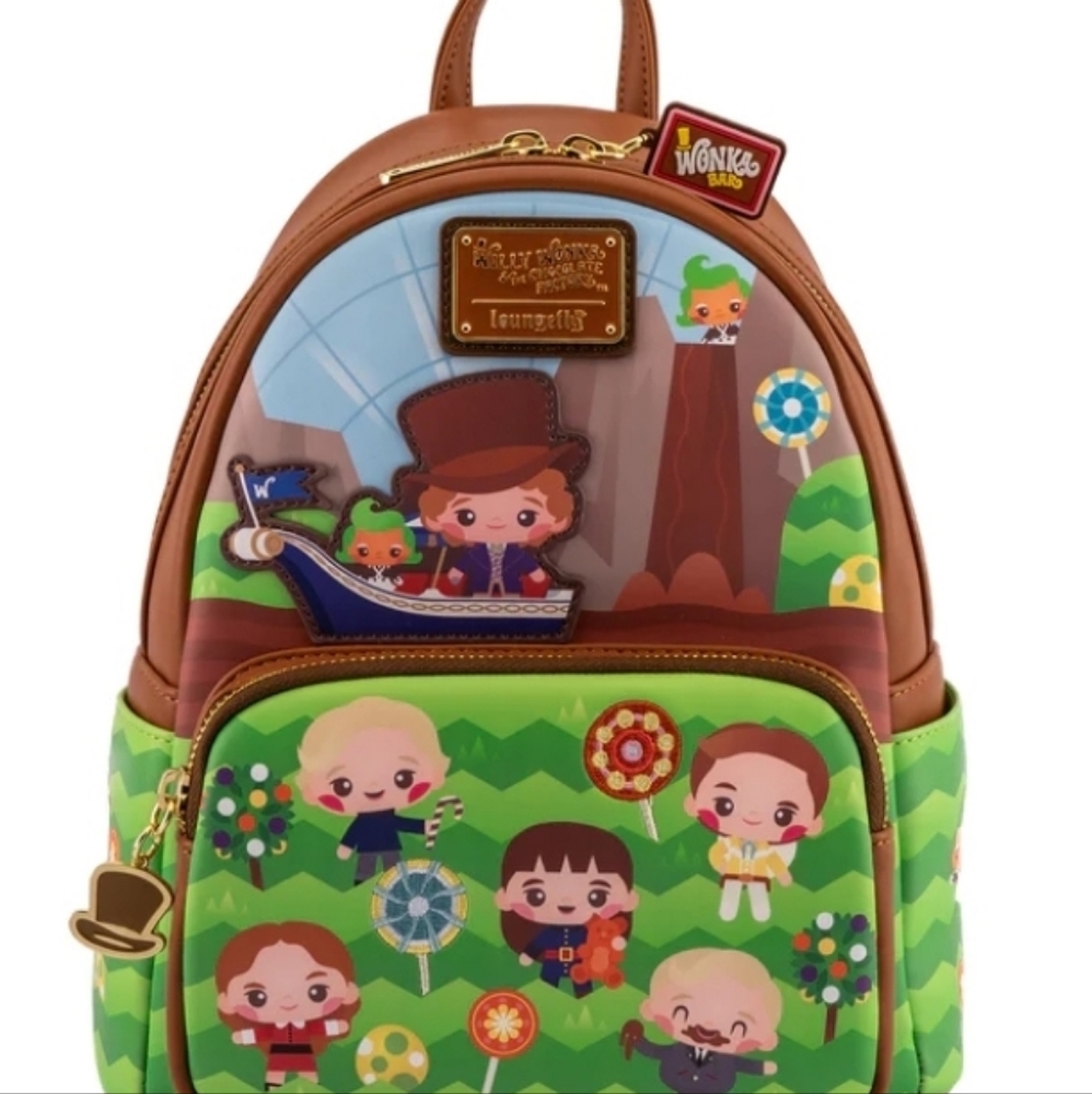 Loungefly Willy Wonka & the Chocolate Factory Mini Backpack